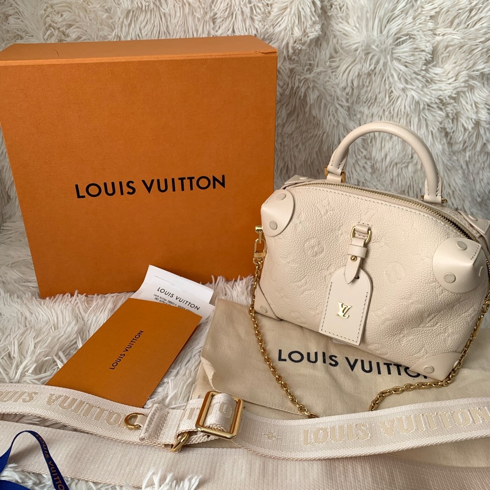 Authentic Louis Vuitton petite Malle souple